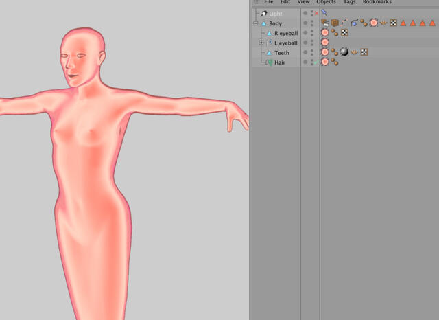 C4D-Cel-test