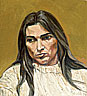 Portrait of Sue Dwyer, approx 18 x 20 (collection of the artist) 