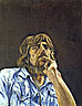 Self portrait, approx 14 x 18 (collection of the artist) 