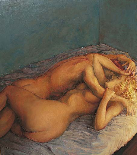 Lovers abed