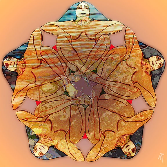 Photoshop/Iris printer editions (50): Mandala