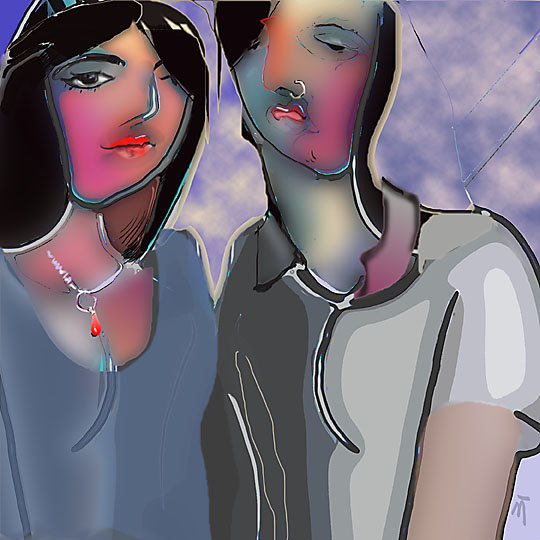 Photoshop/Iris printer editions (50): City kids