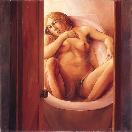 (1st state): Suzannah bathing